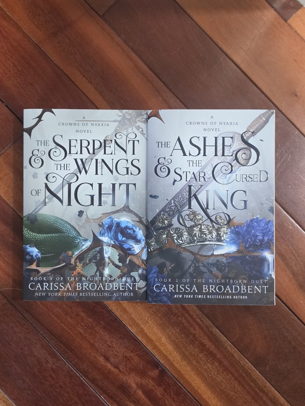 New - Crowns of Nyaxia, The Nightborn Duet, By Carissa Broadben Standard Edition